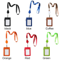 Miniatyrbild 2 av 10: Kort Märke Hållare ID Lanyard Namnbricka BLÅ blue