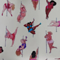 Pikkukuva 3 / 10: Pole Dancer -käärepaperi Lahjapaperi 2 2 2