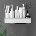 Pikkukuva 1 / 8: Seinäkaappi WC- organizer HARMAA grey