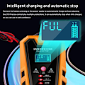 Miniatyrbild 8 av 10: Bilbatteriladdare Batteriladdningsenheter GUL EU EU yellow EU-EU