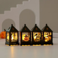 Miniatyrbilde 6 av 10: Halloween vindlampe dekorasjon Lys KRAKE KRAKE crow