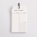 Miniatyrbillede 6 af 7: To Do List Notesblok Memo Note Daglig opgaveplanlægning