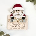 Miniatyrbillede 8 af 8: Julepengeholder Julemandens liste Julepengeholder C C C