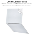 Miniatyrbilde 8 av 10: Laptop Shell Protector Stickers GRÅ 13.6 AIR M2 A2681 13.6 AIR Grey 13.6 Air M2 A2681-13.6 Air M2 A2681