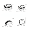 Miniatyrbillede 2 af 10: Make-up opbevaringstaske Kosmetiske tasker 2 2 2