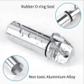 Miniatyrbilde 7 av 7: 5stk Pilleboks Etui Kapsel Organizer SØLV silver