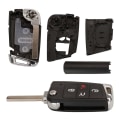 Miniatyrbillede 4 af 10: Remote Key Shell Folding Key Case MED HU66 KLING MED HU66 with HU66 blade