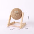 Miniatyrbild 1 av 10: Cat Scratching Ball Ball Toy SL-FORMAD L-FORMAD SL-shaped