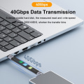 Miniatyrbillede 5 af 8: USB4 datakabel USB C til Type C PD 240W