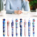 Miniatyrbillede 3 af 10: 2 STK Kuglepen Neutral Pen 02-8FARVER 02-8FARVER 02-8Colors