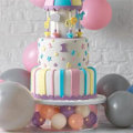 Miniatyrbilde 6 av 10: Cake Display Board Kake Stand STYLE 5 STIL 5 Style 5