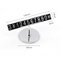 Miniatyrbild 3 av 10: Pris Visa Taggar Stativ Ram Etikett SILVER HEXAGONAL HEXAGONAL silver Hexagonal-Hexagonal
