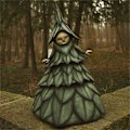 Miniatyrbild 8 av 10: Häxor Skulpturer Konst Docka Skulpturer STRETCHING HÄXA Stretching Witch
