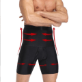 Miniatyrbillede 4 af 8: Mavekontrol Shapewear slankende shorts SORT L Black L