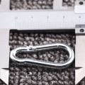 Miniatyrbillede 5 af 10: 5 stk Låsering Karabinhage Sikkerhedskrog