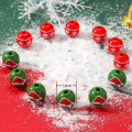 Miniatyrbilde 2 av 10: 24/32/40/100 stk Treperler runde kuler TYPE H-24STK TYPE H-24STK Type H-24pcs