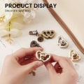 Miniatyrbilde 4 av 10: Vri Lock Twist Lock BRONSE bronze