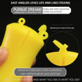 Miniatyrbilde 8 av 10: Fiskestang Bindebjelke Forhindre stangkollisjonsverktøy SYELLOW-2STK SYellow-2pcs
