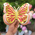 Miniatyrbillede 2 af 10: 2 stk 3D sommerfugle-klistermærker Vægdekaler STYLE 3 STYLE 3 Style 3