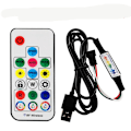 Miniatyrbillede 1 af 10: Musik Led Controller RGB Led Strip Lys USB USB USB
