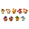 Miniatyrbillede 1 af 10: 9 stk Mushroom Crafts Micro Figurines Miniature Landscape Moss
