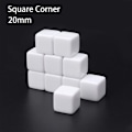 Pikkukuva 1 / 10: 10 kpl / set DND Noppa monitahoinen noppa NELIÖKULMA-20MM NELIÖ square corner-20mm