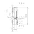 Pikkukuva 3 / 10: S1 Hotend High Temperature Extruder Heater Block Kit Pro 300 ℃