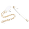 Miniatyrbillede 3 af 10: Golden Balls Chain Ikke-fading Chain 9 9 9