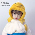 Miniatyrbillede 1 af 10: Babyhue Med Tørklæde Tørklæder Øre Halshætter GUL GUL AND yellow Yellow Duck-Yellow Duck