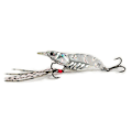 Miniatyrbillede 1 af 10: 2 Stk Rejelokker Minnow Fiskelokke SØLV 11G silver 11g