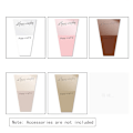 Miniatyrbillede 4 af 10: 20/30 STK Rose Packing Sleeve Bag Buket Pakkepose KHAKI Khaki Multiple-Multiple