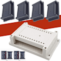Miniatyrbild 6 av 10: Elektronisk projektlåda Vattentät cover Project WHITE White