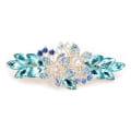 Pikkukuva 1 / 10: Crystal Flower Hair Clips Hair Barrettes SININEN Blue