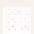 Miniatyrbilde 4 av 10: Falske Nails Fake Nails W1063 W1063 W1063