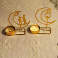Miniatyrbillede 3 af 8: Golden Lysestage Metal Lysestage C C C