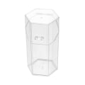 Miniatyrbillede 1 af 10: Makeup Brush Holder Kosmetik Holder SEXAGONAL BOX SEXAGONAL BOX Hexagonal box