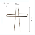 Miniatyrbillede 2 af 10: 2 Stk Sangbogsklip Sideholder SORT Black