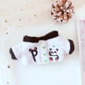 Miniatyrbild 9 av 10: Dockkläder Panda Clothes Coat 6 6 6