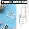 Miniatyrbillede 2 af 8: Hardware Tilt Wand Tips Tilt Wand Tip Reparation Hardware Blind