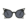 Pikkukuva 7 / 10: Butterfly Aurinkolasit Bat Shape Aurinkolasit MUSTA Black