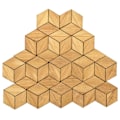 Pikkukuva 1 / 10: 24/48 KPL Nukkekodin lattialaatat Puusyinen lattia Timantti-48 KPL diamond-48pcs