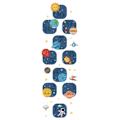 Miniatyrbillede 1 af 10: Hopscotch Game Floor Stickers 4 4 4