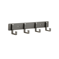 Miniatyrbilde 1 av 10: Vegg Dørkrok Stue Dørkrok GRÅ 4 KROKER 4 KROKER Grey 4 hooks-4 hooks
