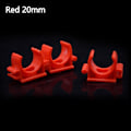 Pikkukuva 3 / 10: PVC-putkiliittimen liitinputkiliittimet PUNAINEN 20MM Red 20mm
