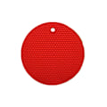 Pikkukuva 1 / 10: Silikonitrivet-matto kuumalle kattilille ja pannuille PUNAINEN PYÖREÄ Red Round-Round