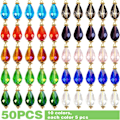 Miniatyrbillede 1 af 9: Krystal Charms Teardrop Krystal Charms Facet Teardrop