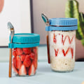 Pikkukuva 9 / 10: Maito Aamiainen Lasi Graduated Jar KELTAINEN 350ML 350ML yellow 350ml-350ml