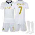 Miniatyrbillede 1 af 3: 25-26 Al-Nassr FC udebane fodbolddragter til børn og voksne nr. 7 Ronaldo 16
