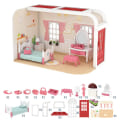 Miniatyrbild 1 av 10: DIY Dockhus Dockhus Scenmodell SOVRUM SOVRUM bedroom