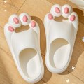 Miniatyrbillede 3 af 10: Cat Paw Slippers Sommersko SORT 38-39 black 38-39